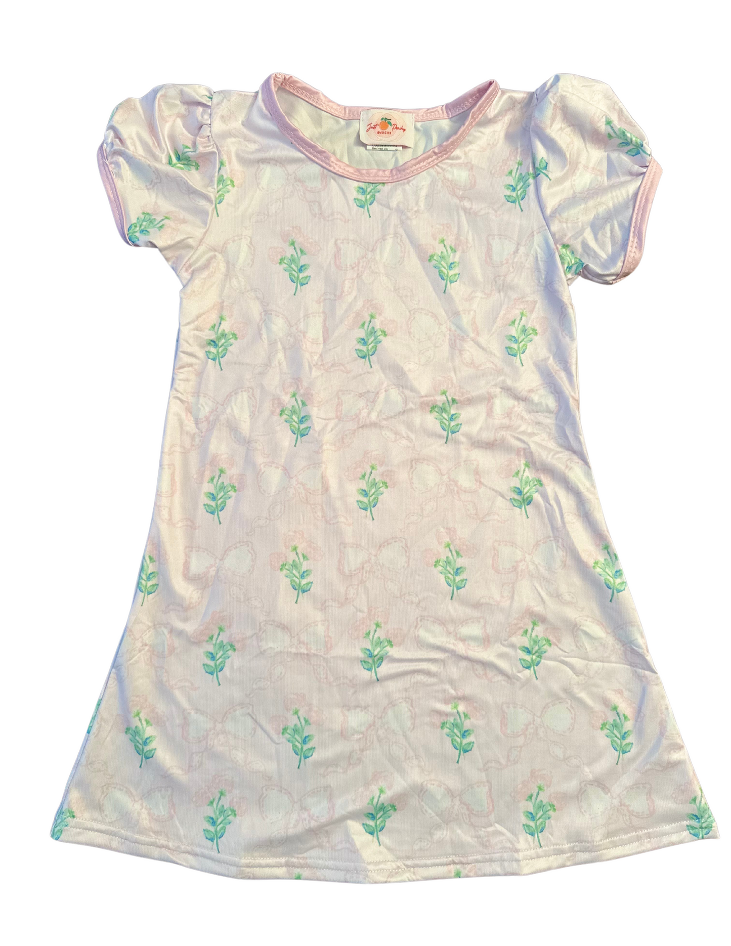 Pink Floral Dress