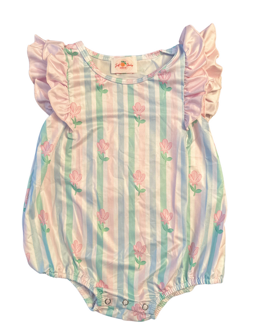 Striped Floral Bubble