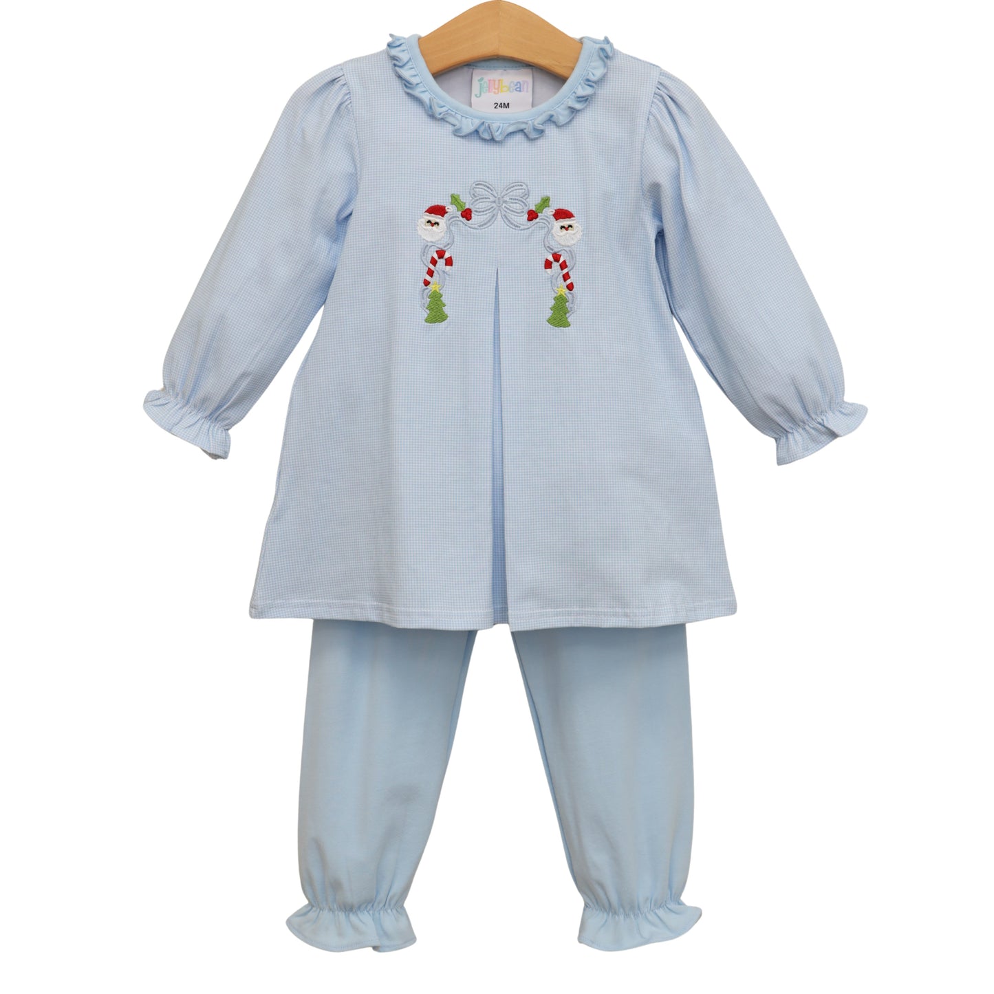 Jellybean Christmas: A Classic Christmas Pleat Bloomer Pants Set