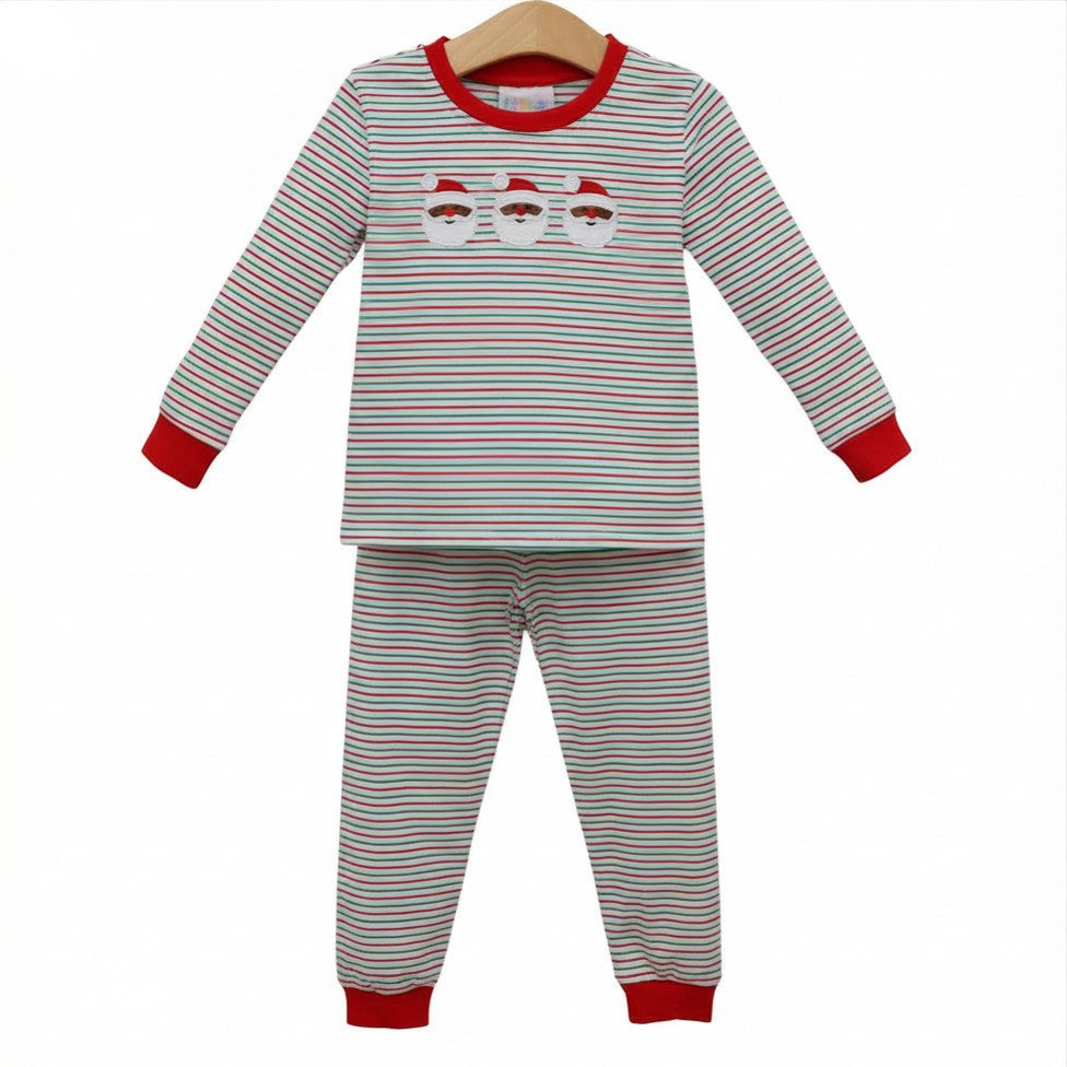 Jellybean Christmas: Christmas Candy Stripe Dark Skin Santa Set