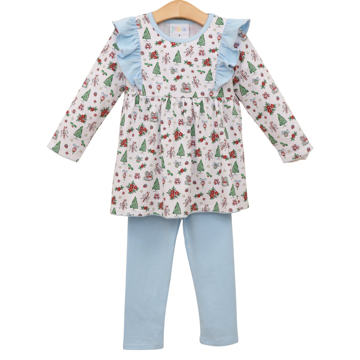 Jellybean Christmas: Christmas Tidings Frances Pants Set