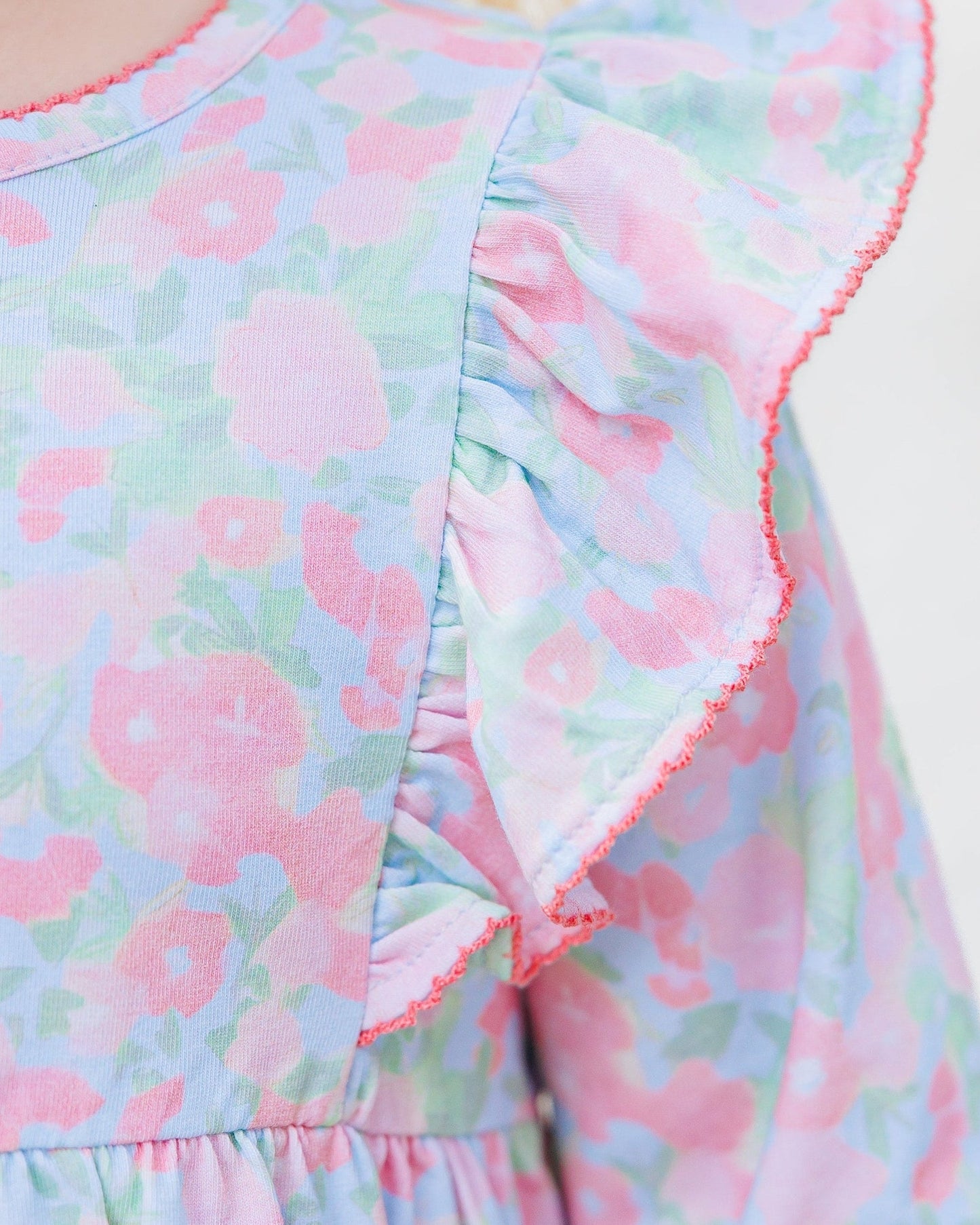 Jellybean Fall - Cottage Blooms Frances Romper
