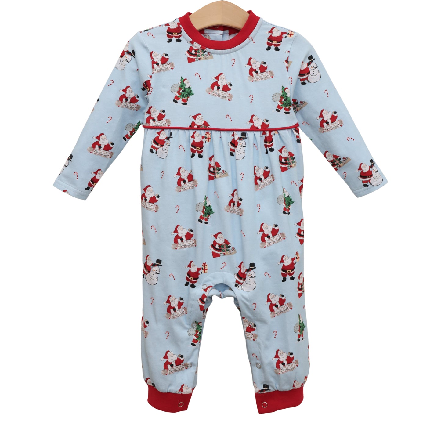 Jellybean Christmas: Here Comes Santa Claus Patrick Romper