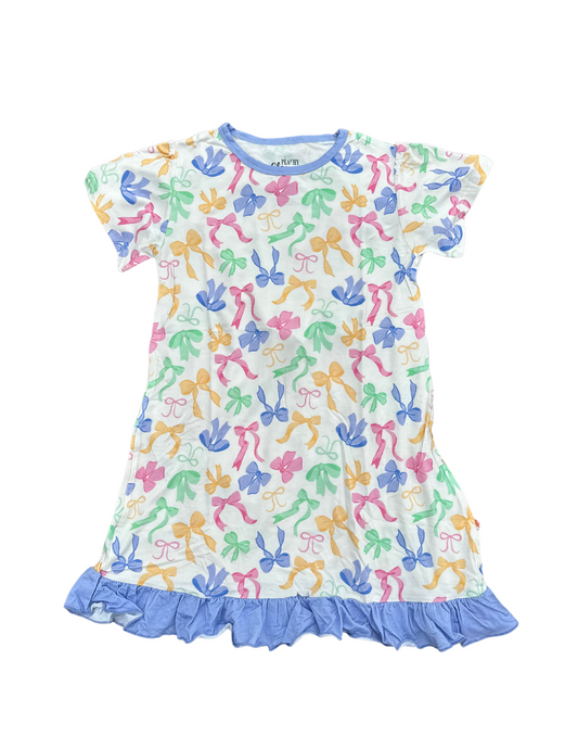 Bowtiful Bamboo - Short Sleeve Gown