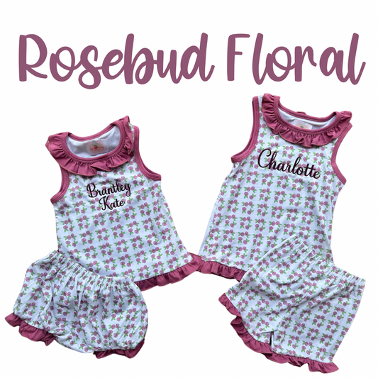 Rosebud Floral (blank)