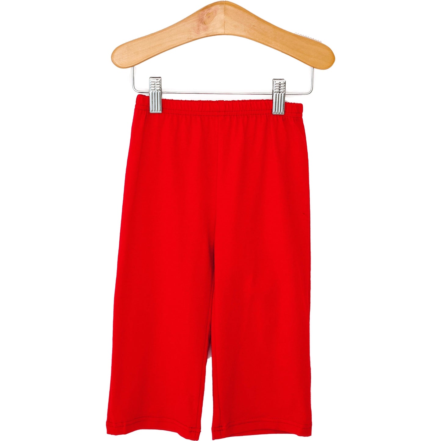 Jellybean Christmas: Knit Pants- Red