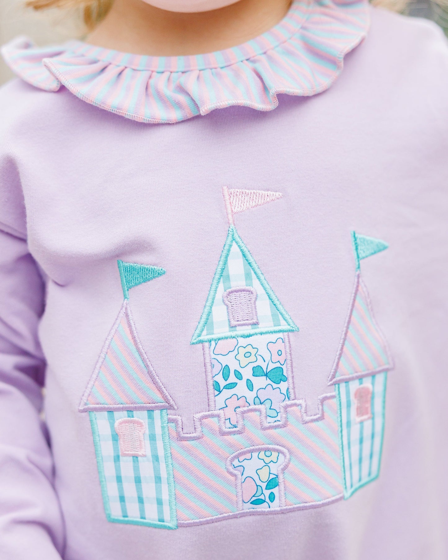 Jellybean Fall - Princess Palace Ruffle Romper