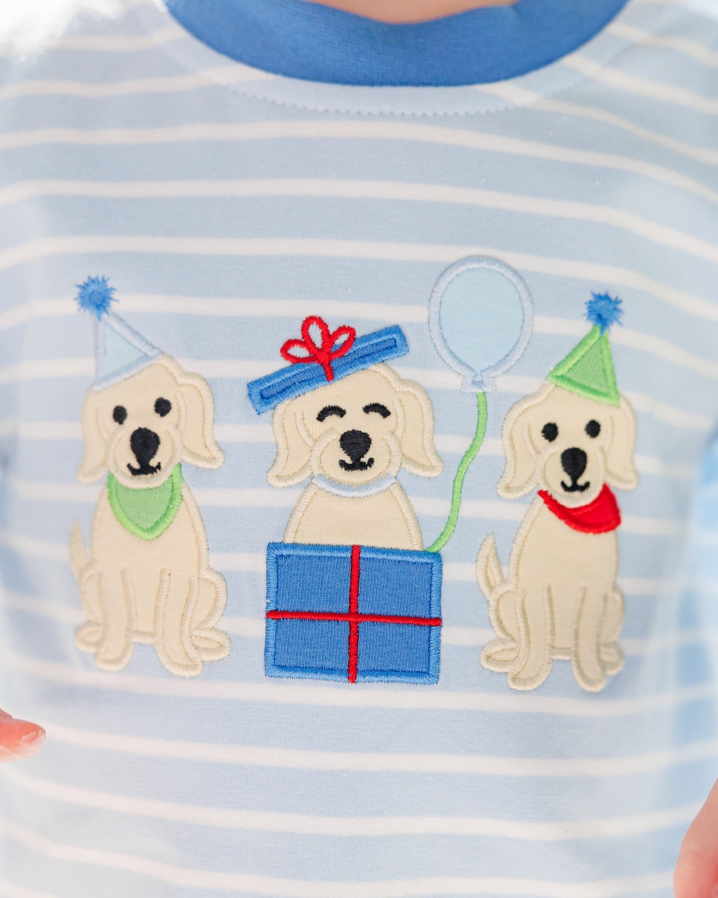 Jellybean Fall - Puppy Party Romper