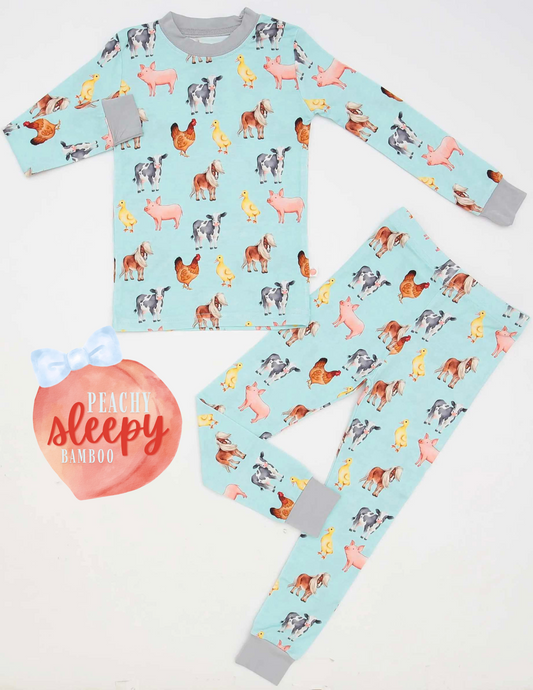 Farm Animal Two Piece Set
