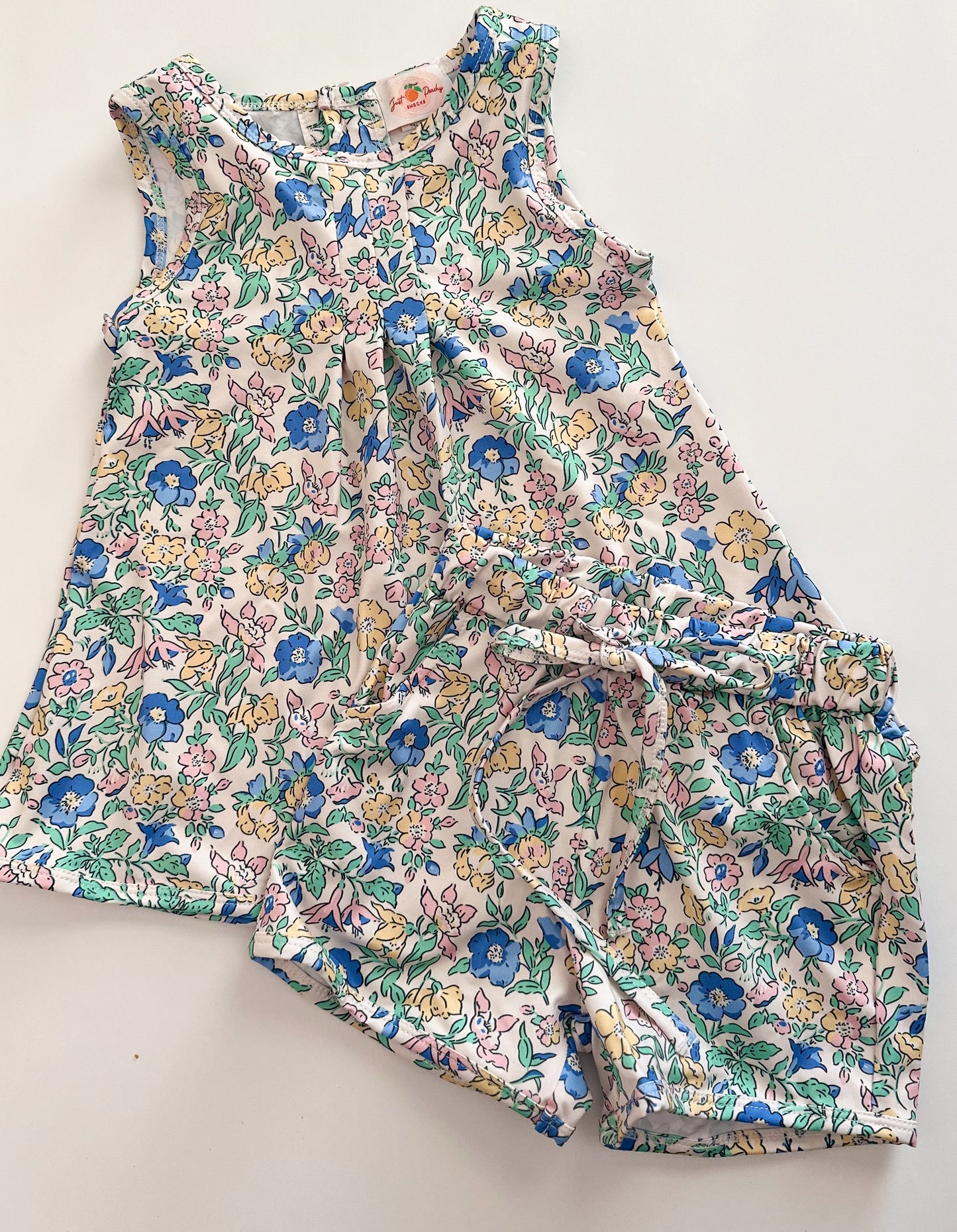 Sleeveless Floral Set - Sweet Floral