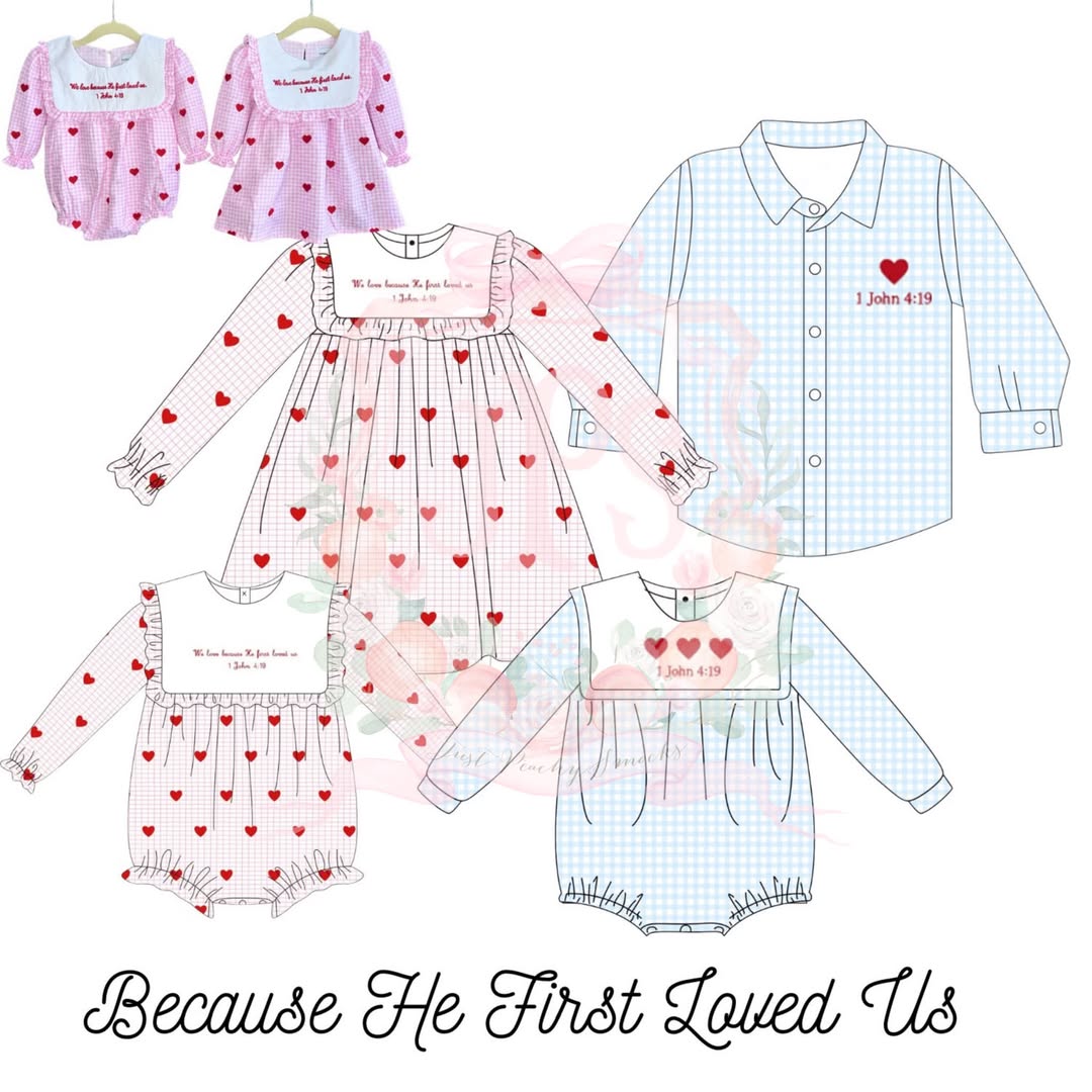 Preorder: Because He First Loved Us (ETA Jan to JPS)