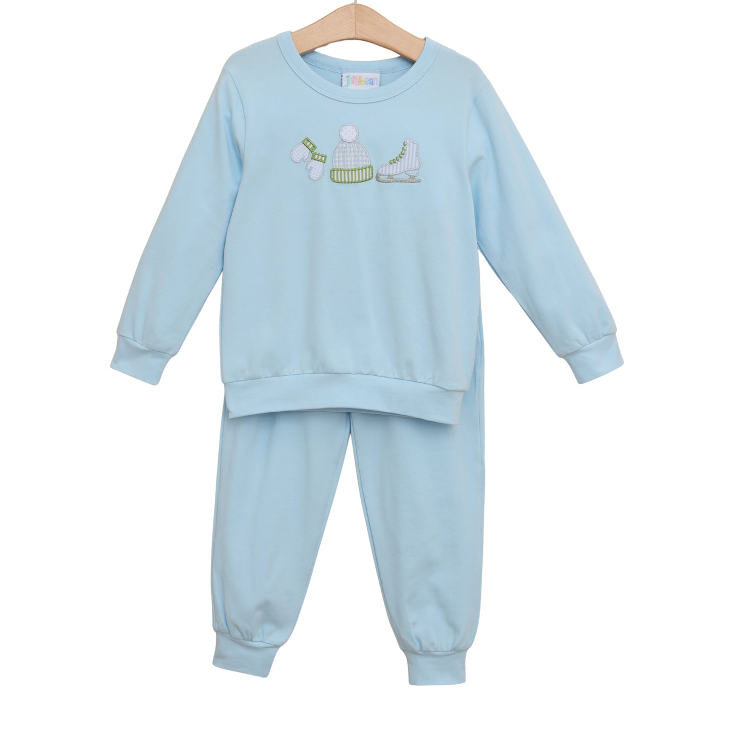 Jellybean Fall - Around the Rink Jogger Set Light Blue