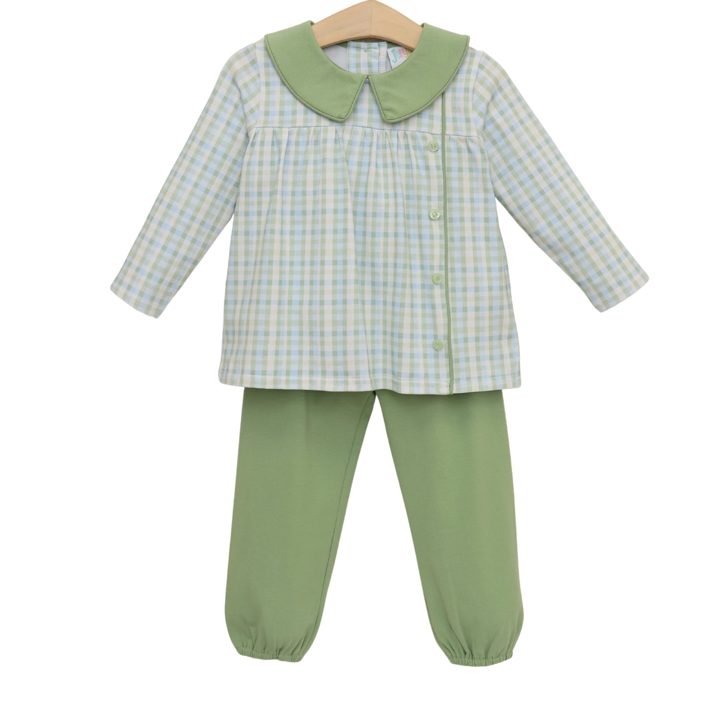 Jellybean Fall - Basin Plaid Liam Bloomer Pant Set