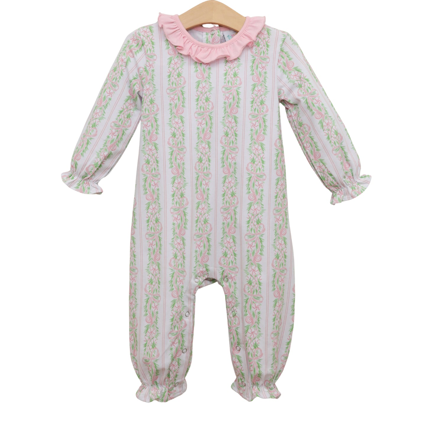 Jellybean Christmas: Blush and Boughs Emily Romper