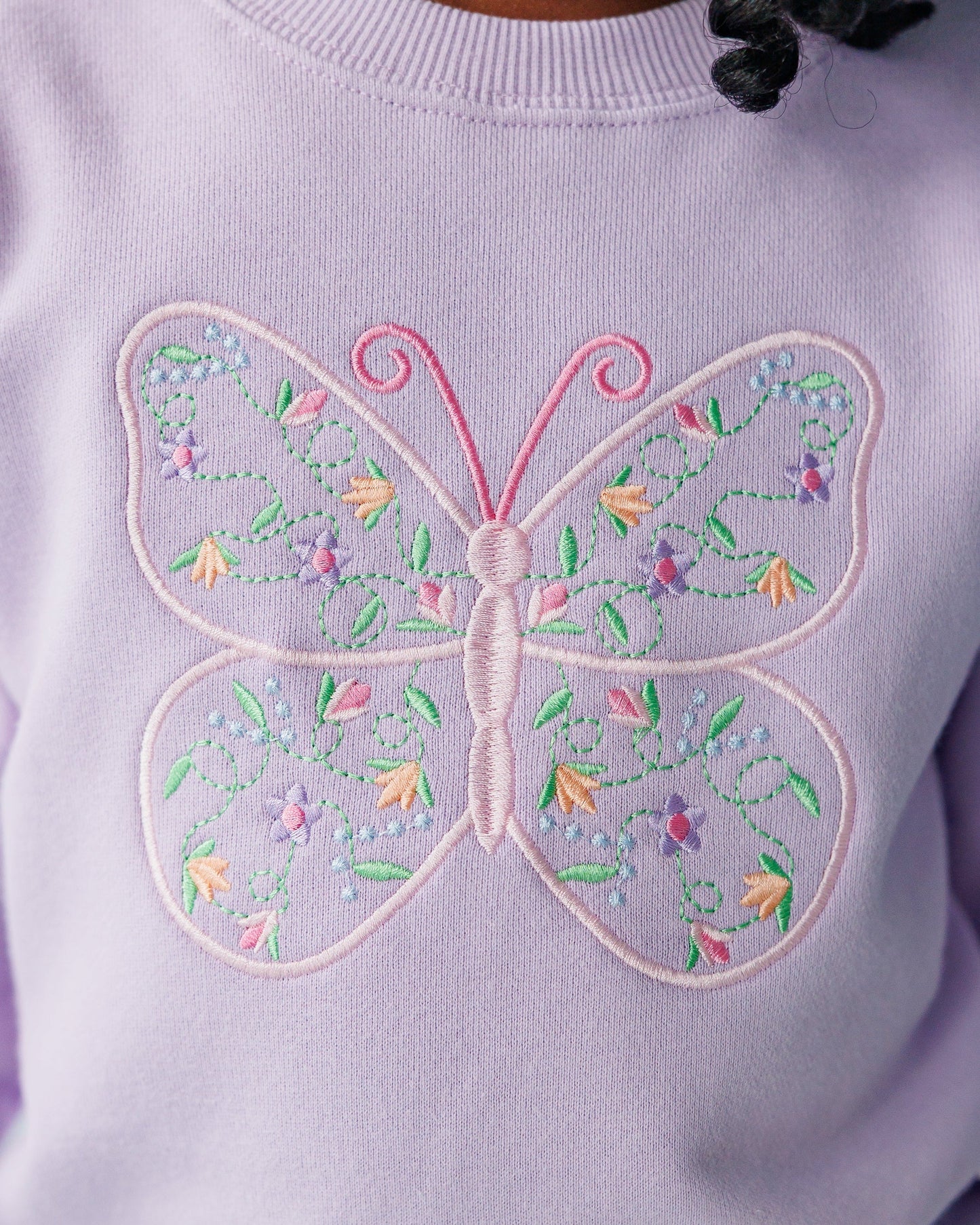 Jellybean Fall - Butterfly French Terry Pullover