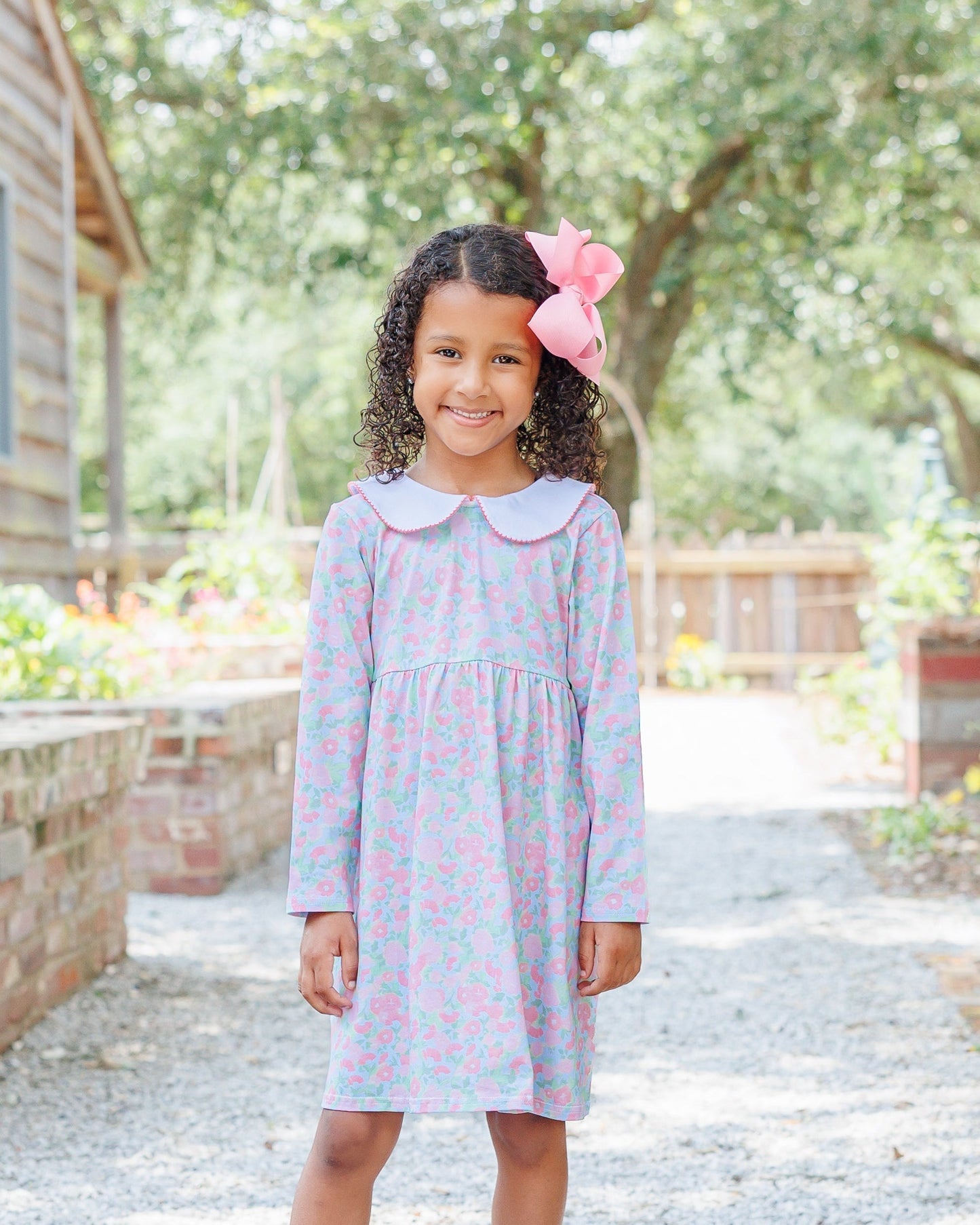 Jellybean Fall - Cottage Blooms Charlotte Dress