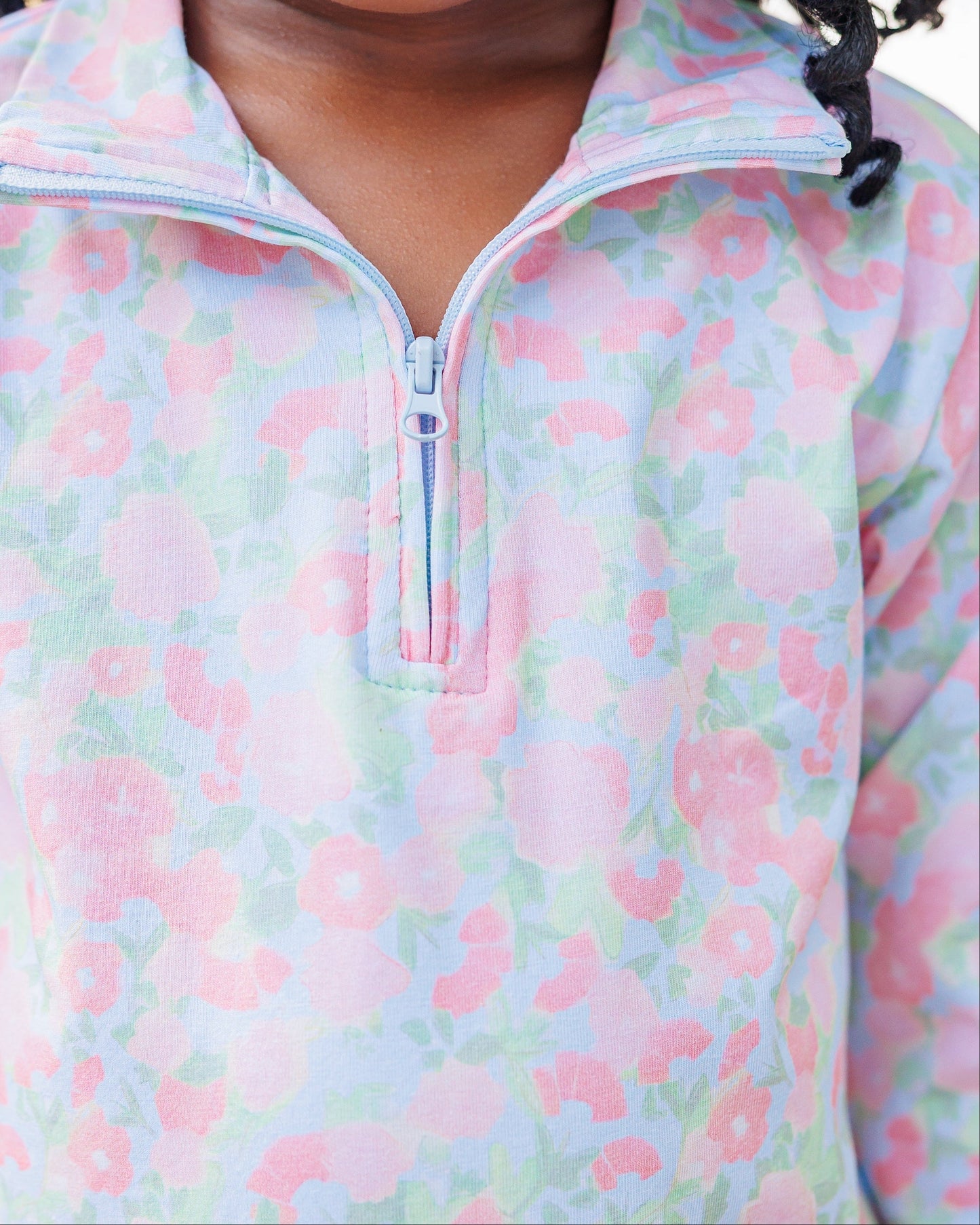 Jellybean Fall - Cottage Blooms Elsie Ruffle Pullover Set