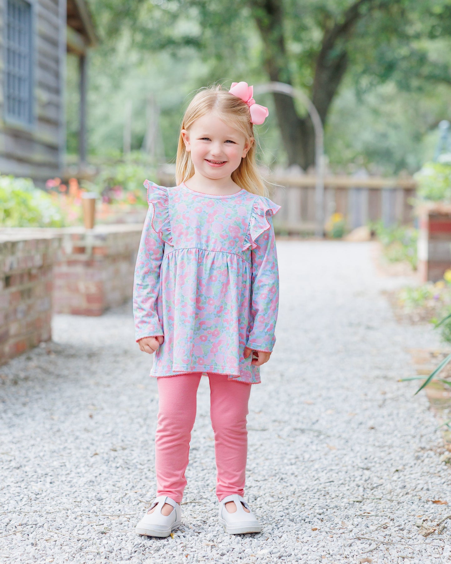 Jellybean Fall - Cottage Blooms Frances Pant Set
