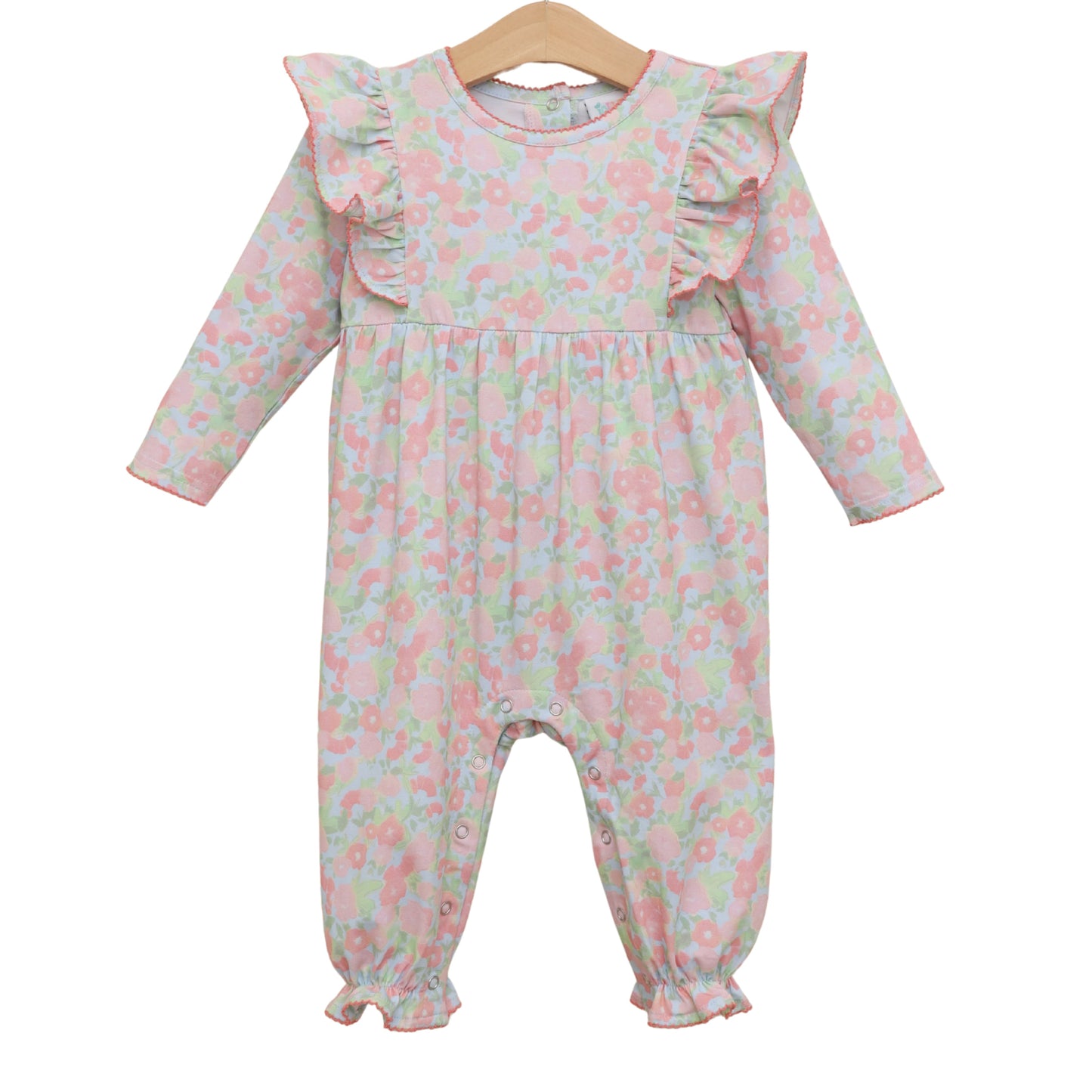Jellybean Fall - Cottage Blooms Frances Romper