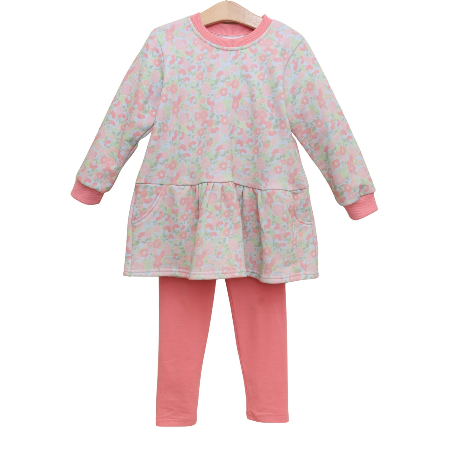 Jellybean Fall - Cottage Blooms French Terry Tunic Set