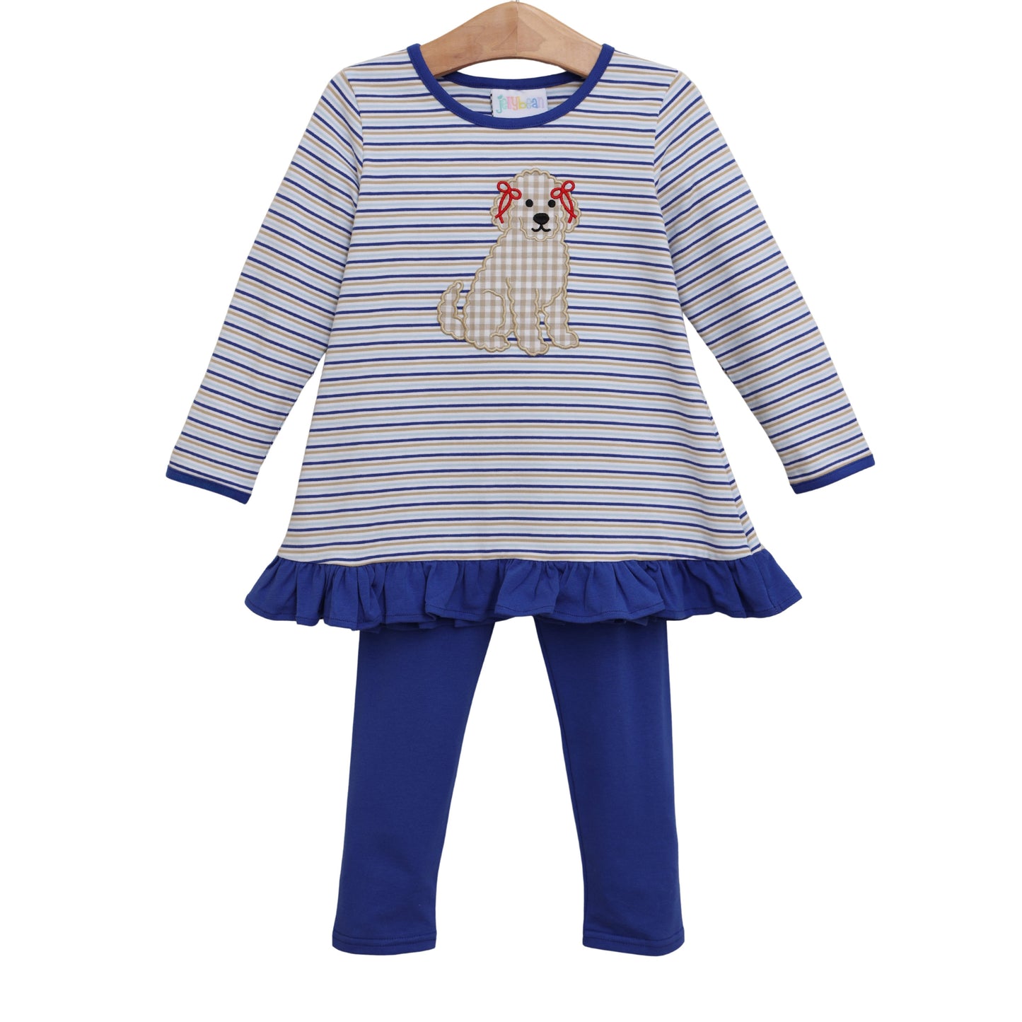 Jellybean Fall - Doodle Days Ruffle Pants Set