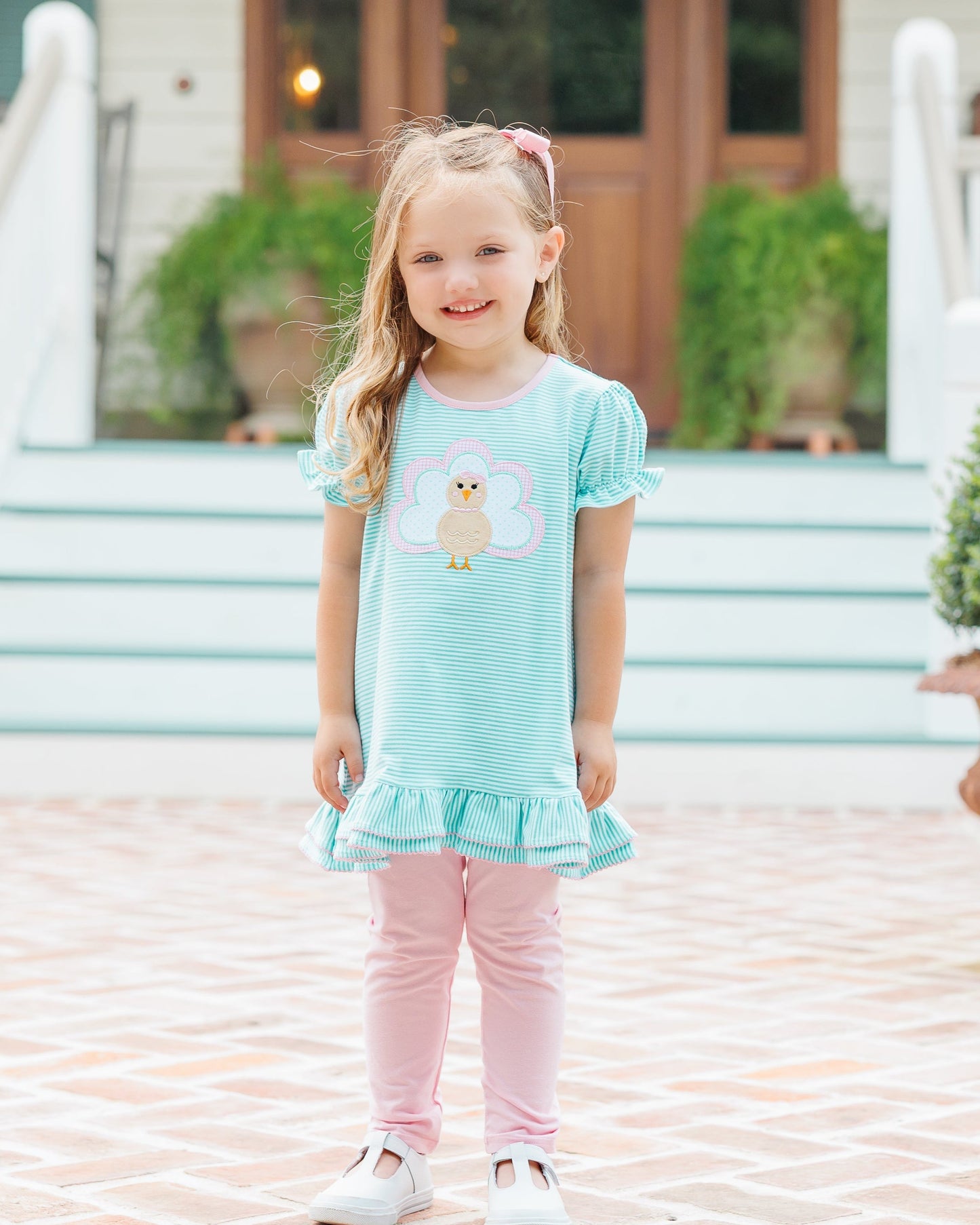 Jellybean Fall -Give Thanks Ruffle Pant Set