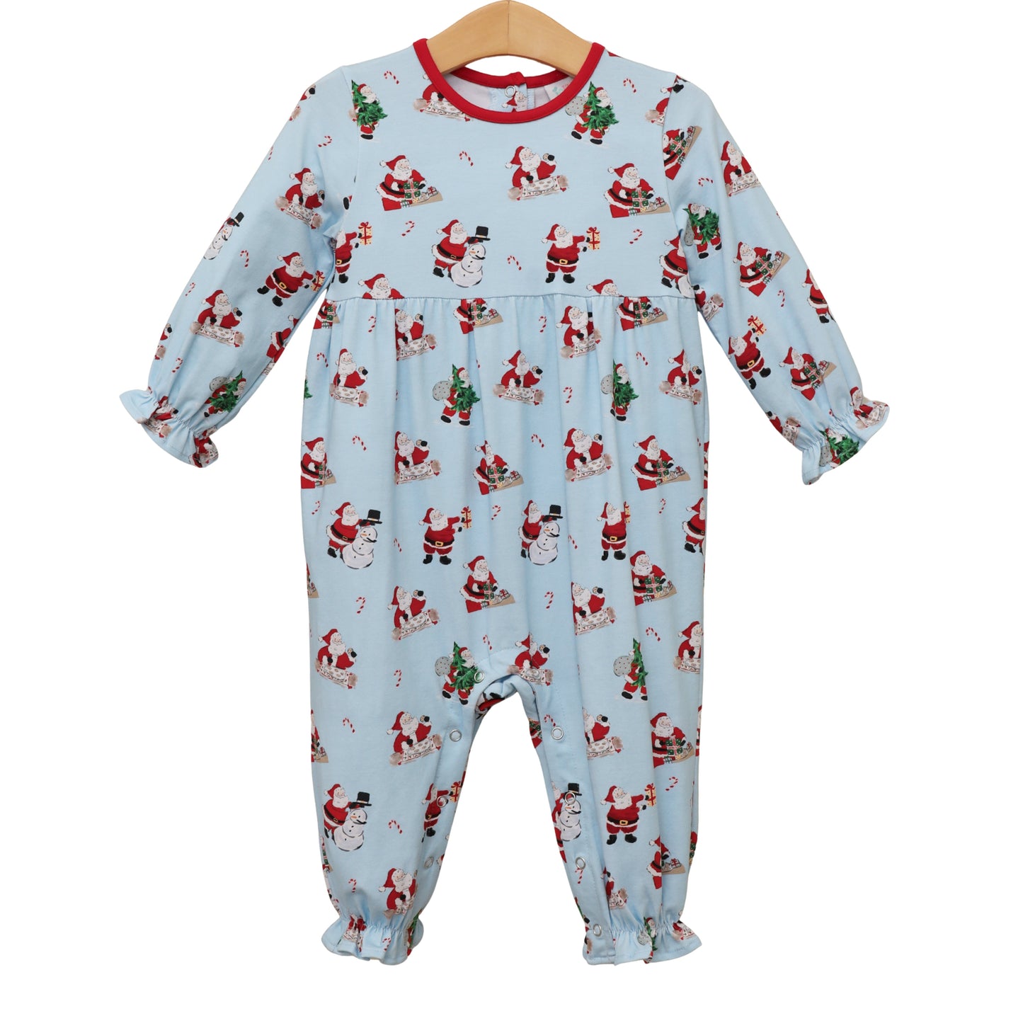 Jellybean Christmas: Here Comes Santa Claus Sadie Romper