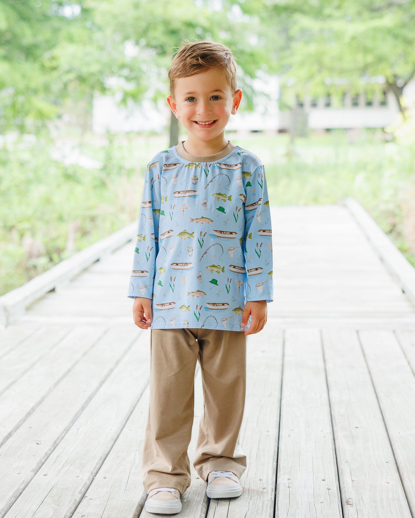 Jellybean Fall - Hook & Tackle Thomas Pant Set