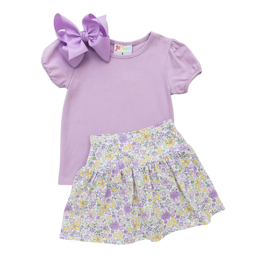 Jellybean Bayou Blooms Skort Set