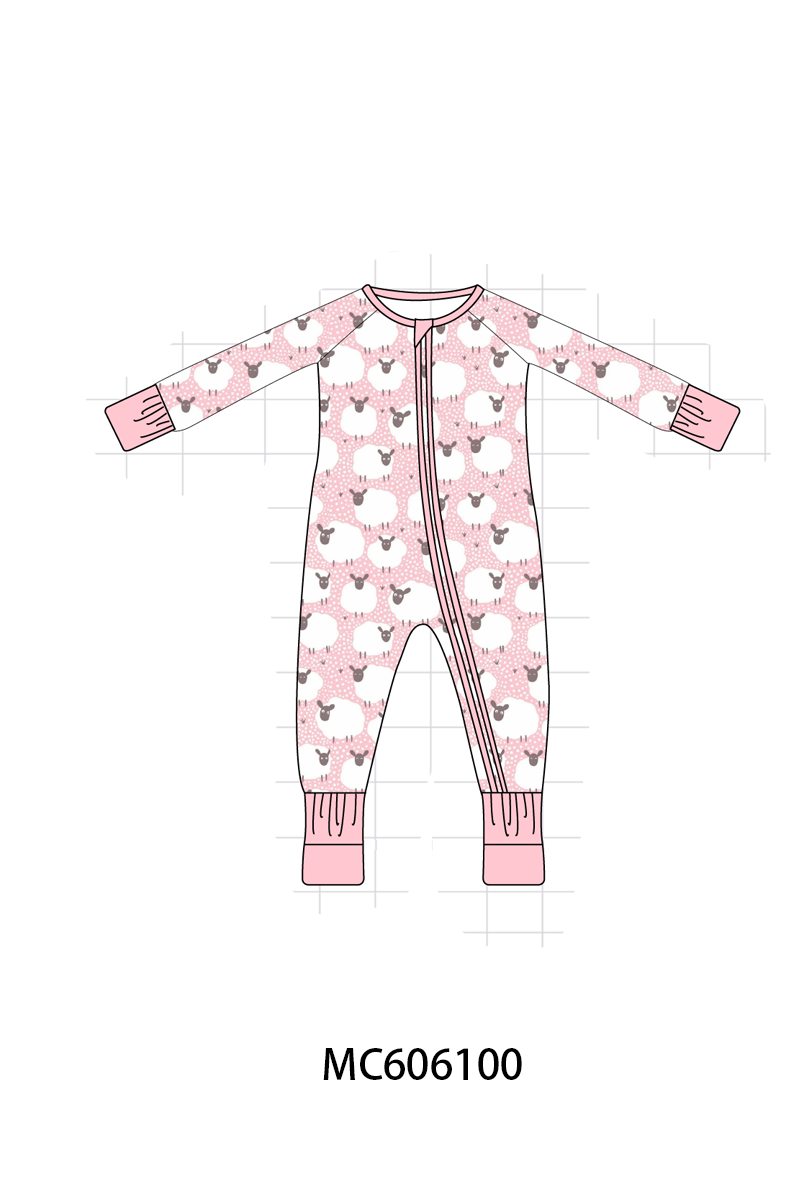 PO95 Pink sheep bamboo collection