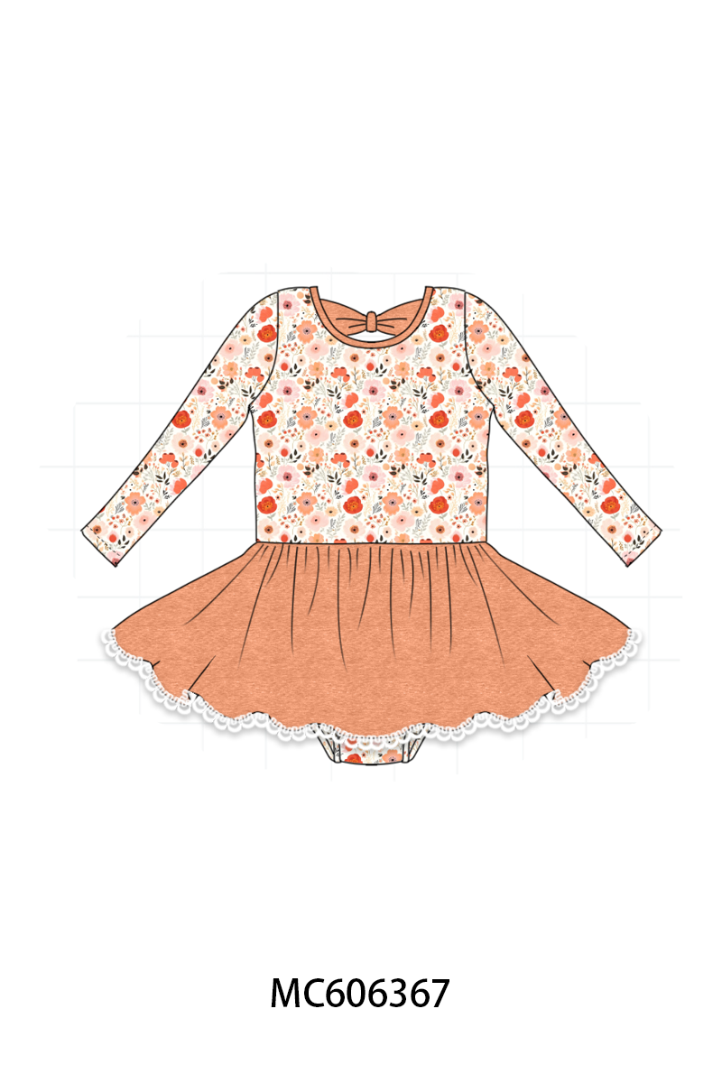 PO95 Multicolored floral lace velvet active collection