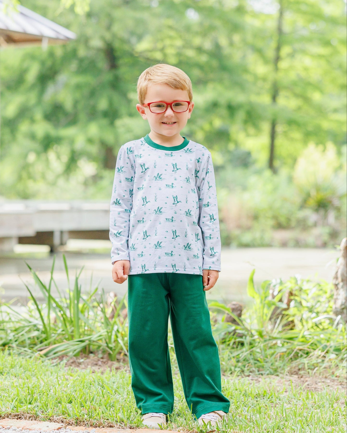 Jellybean Fall - Marsh Mallards Thomas Pant Set