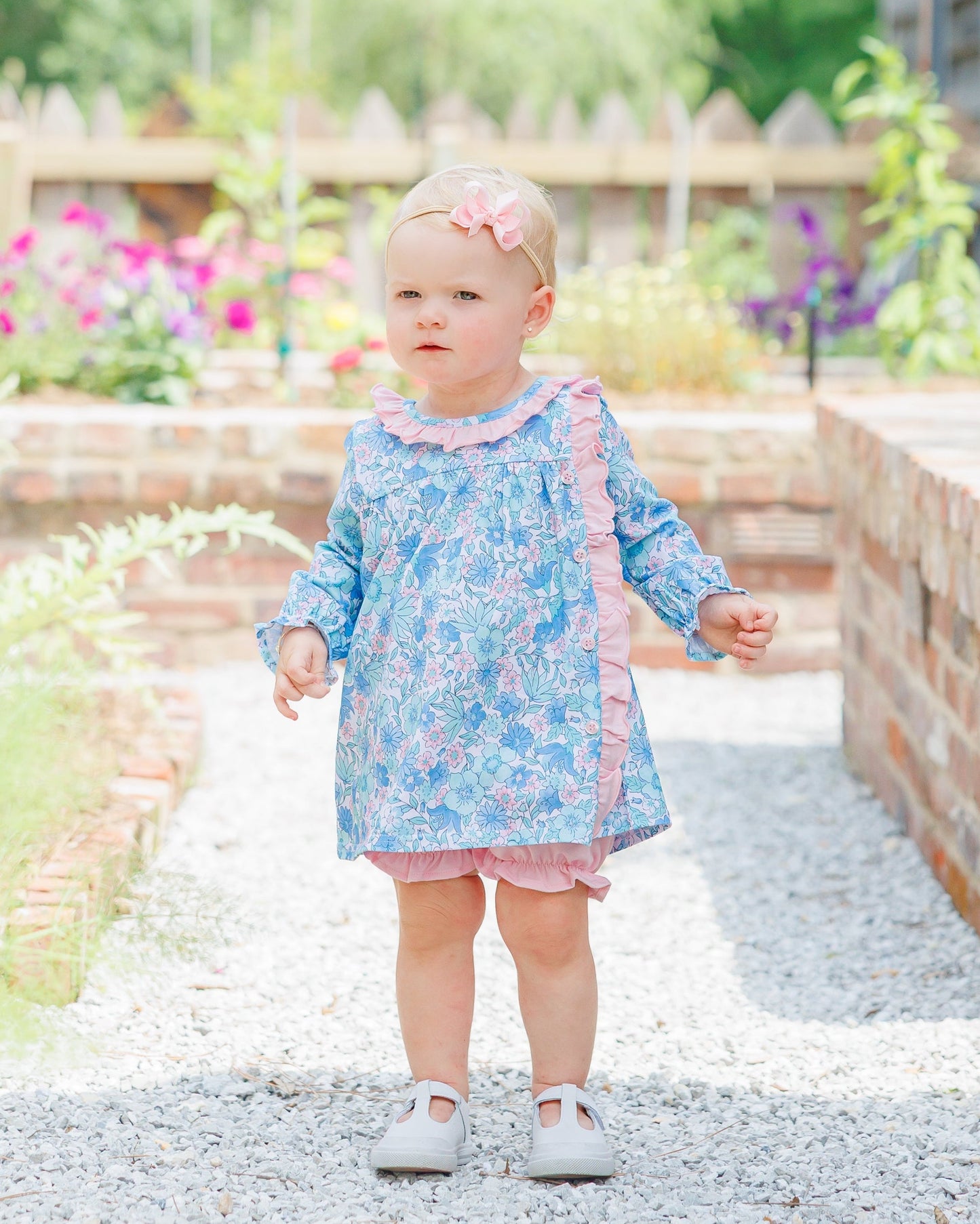 Jellybean Fall - Painted Petals Clara Bloomer Set