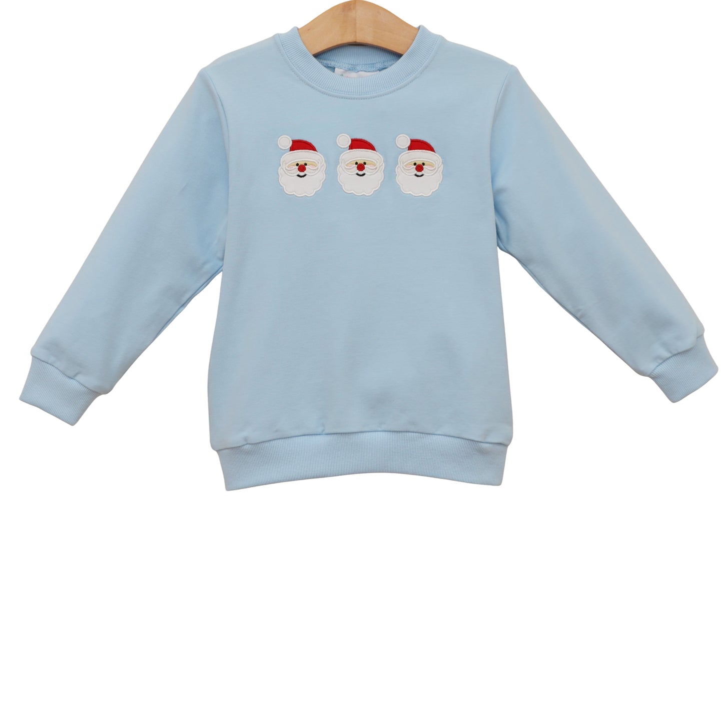 Jellybean Christmas: Santa Pullover- Blue