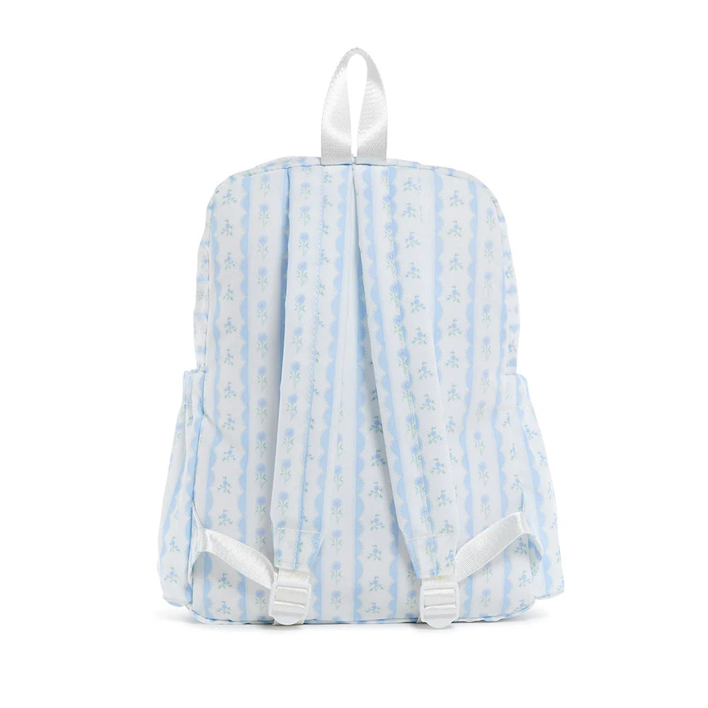 Backpacker -- Backpack Ribbon Floral Blue