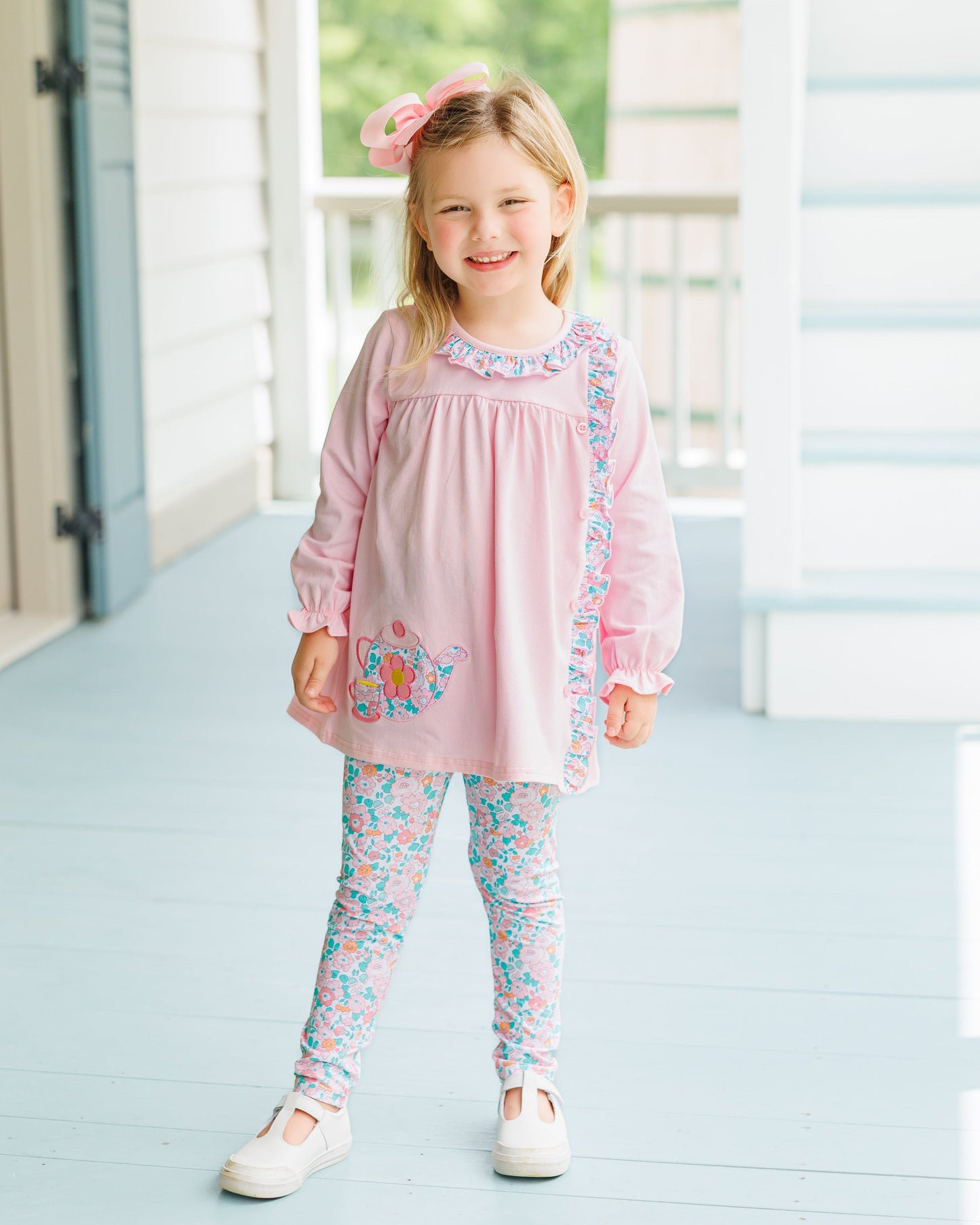 Jellybean Fall - Tea Time Pants Set