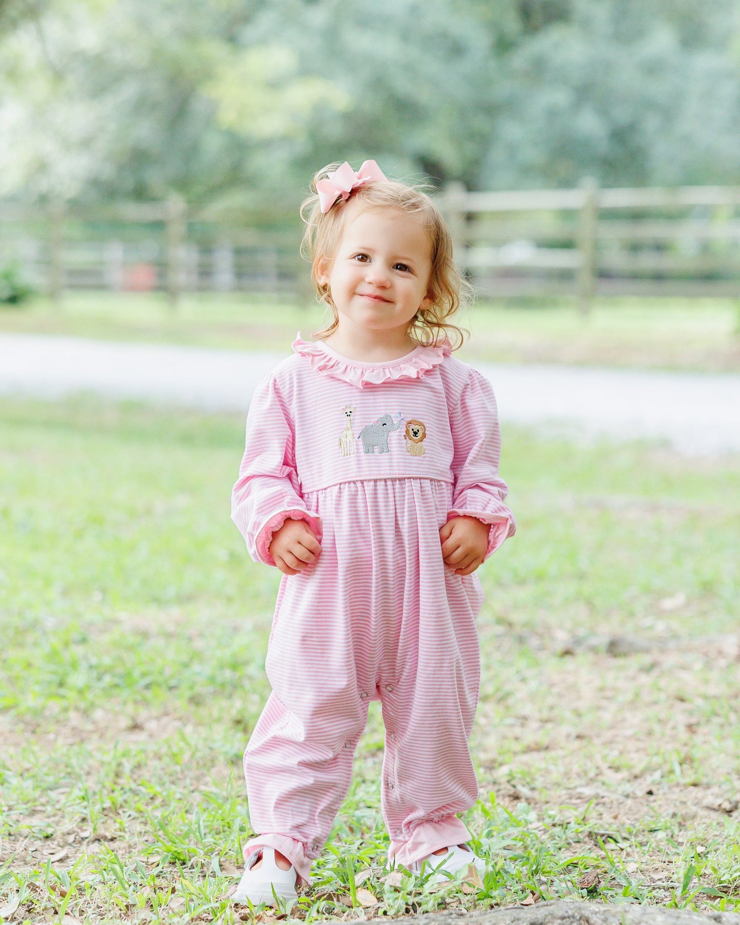 Jellybean Fall - Zoo Crew Ruffle Romper