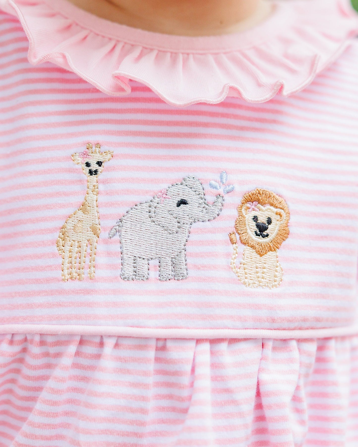 Jellybean Fall - Zoo Crew Ruffle Romper